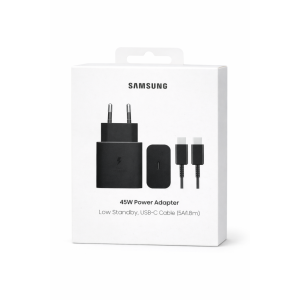 Samsung 45W PD Power Adapter with USB-C to USB-C Cable