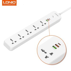 LDNIO SC5319 POWER SOCKET 2500W  PD TYPE C USB PORTS